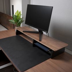 Open Box/New - Raico Walnut Desktop Riser (36”)