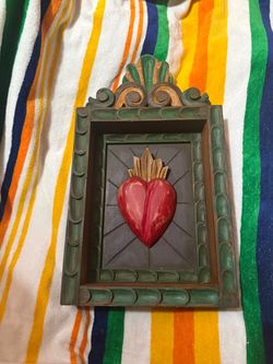 Hand carved wooden art