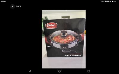 Parini 12 Inch Electric Pizza Cooker - New
