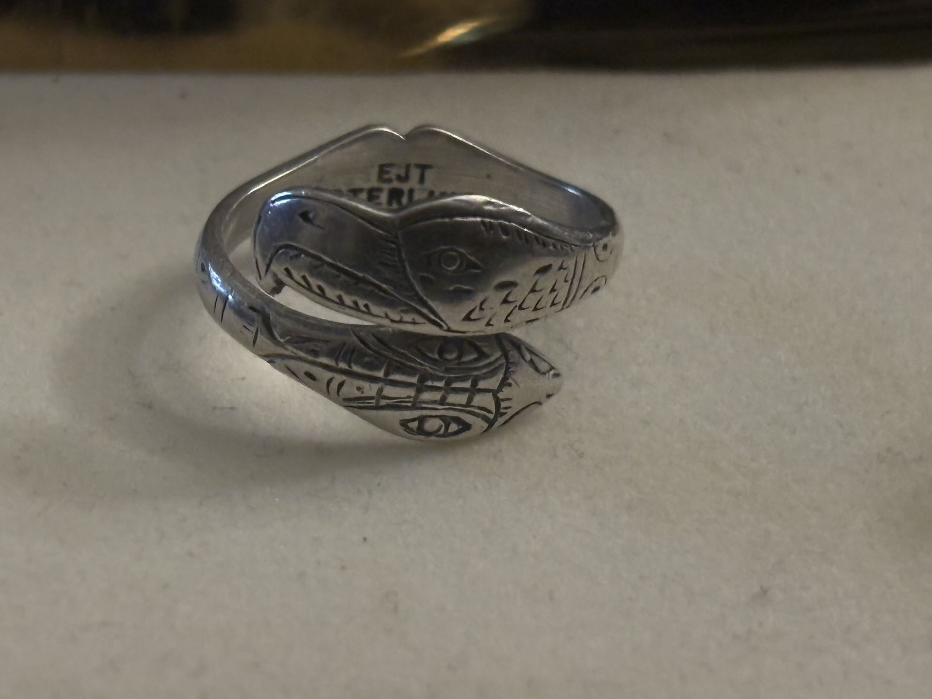 EJT Sterling Ring