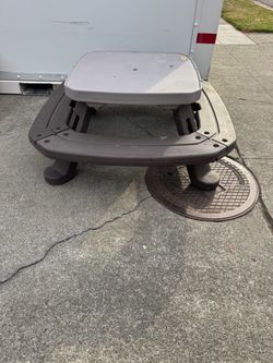 Plastic Kids Picnic Table