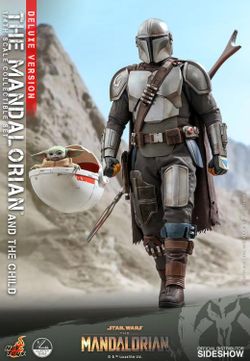 The Mandalorian Grogu Delux Collectable Figure
