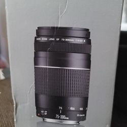 CANON EF 75-300.  F/4-5.6.  LENS