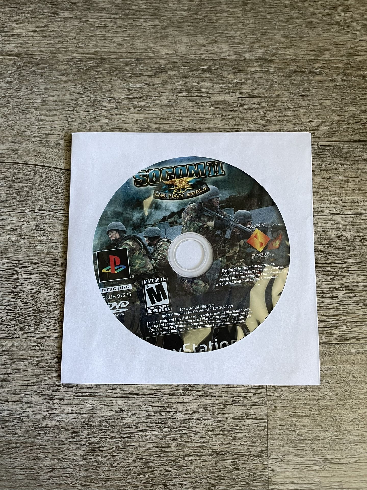 SOCOM III US Navy Seals - PlayStation 2 PS2
