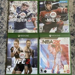 Xbox One Games | NBA 2k  UFC Madden 
