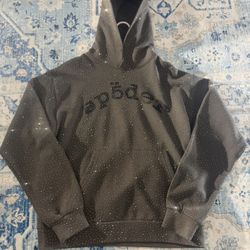 Grey VVS Spider Hoodie 