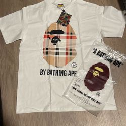 Bape Shirt  Burberry Edition 