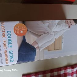 Double sided electric foot warmer -Turlock Ca 📍