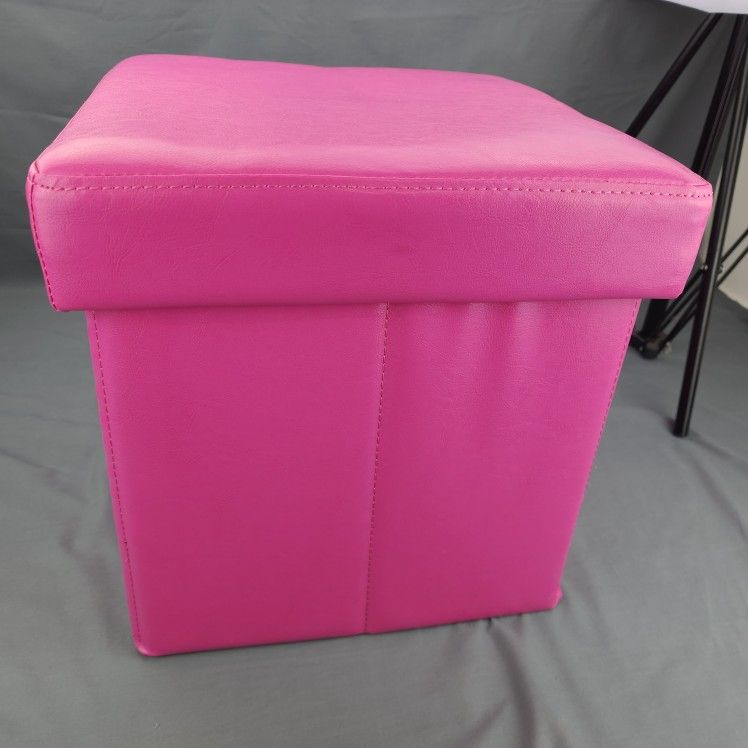 Pink Ottoman, Stool, Bench With Storage