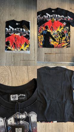 Black and red Godspeed graphic tee nwt medium