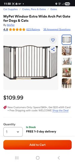 Pet Gate ( Extra Wide )