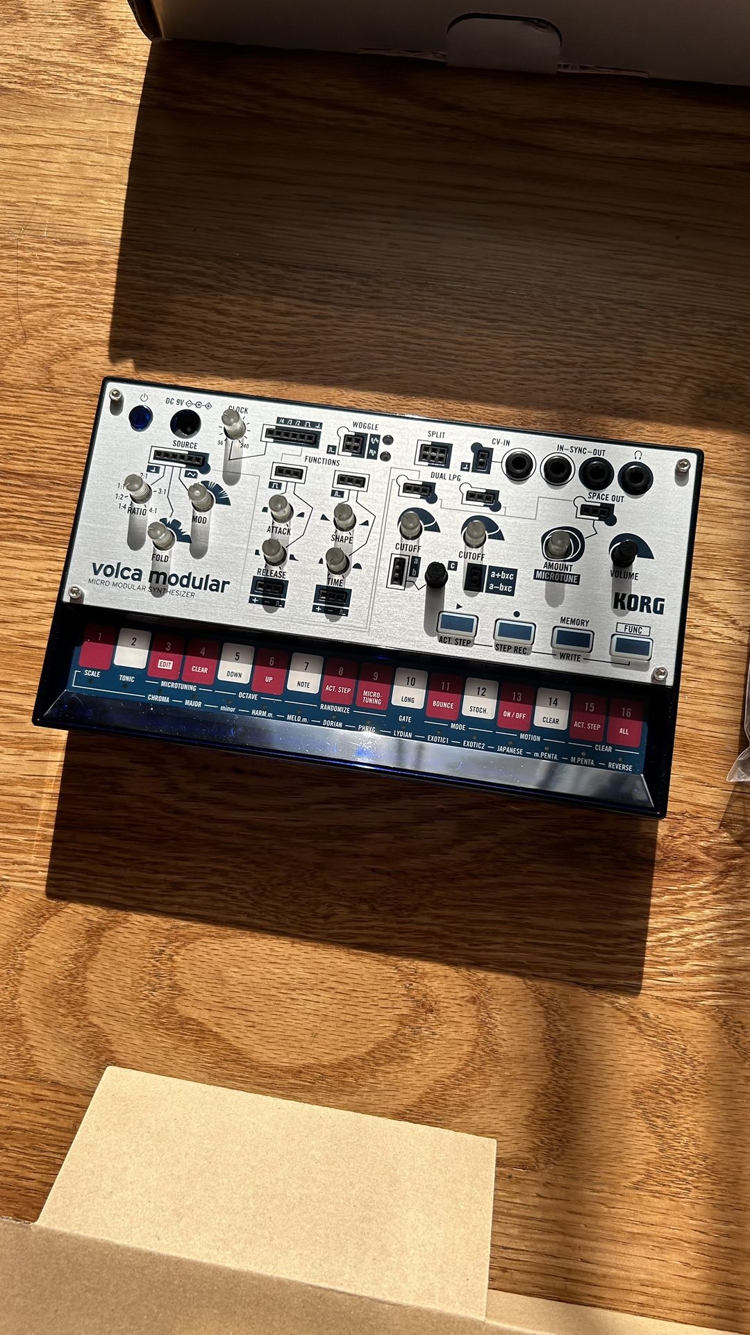 korg volca modular analog synthesizer