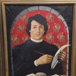 Sylvester Stallone portrait
