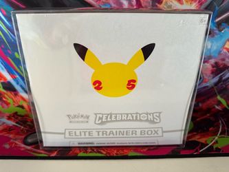 Pokémon Celebrations Elite Trainer Box 25th Anniversary