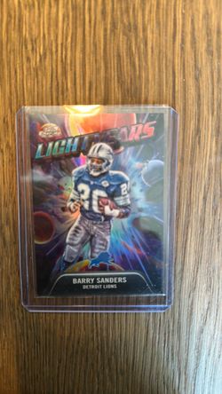 Topps Chrome Barry Sanders Light Years Case Hit