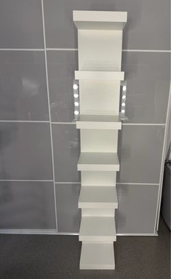 Modern White Display Shelf