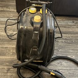 McCulloch  MC1385 Deluxe Canister Steam Cleaner