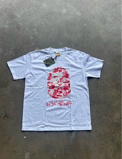 White And pink Bathing Ape T-Shirt