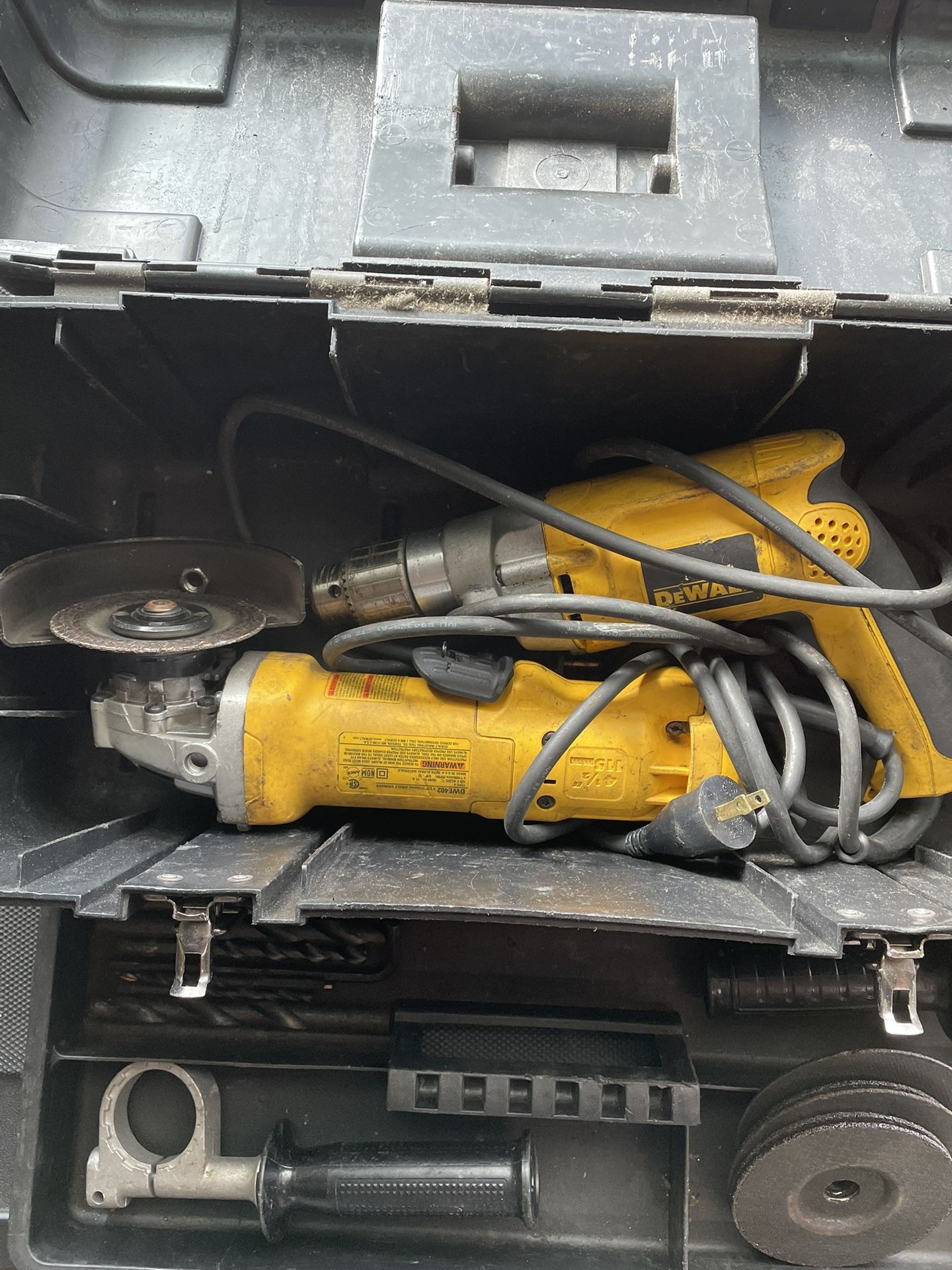 Dewalt Corded Drill & Grinder