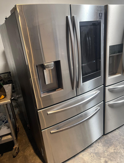 Samsung 4-Door Fridge Stainless Steel Smart
