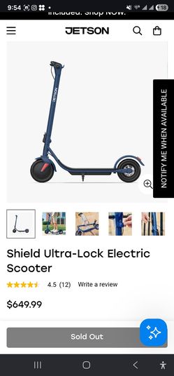 Jetson Shield  Electric Scooter