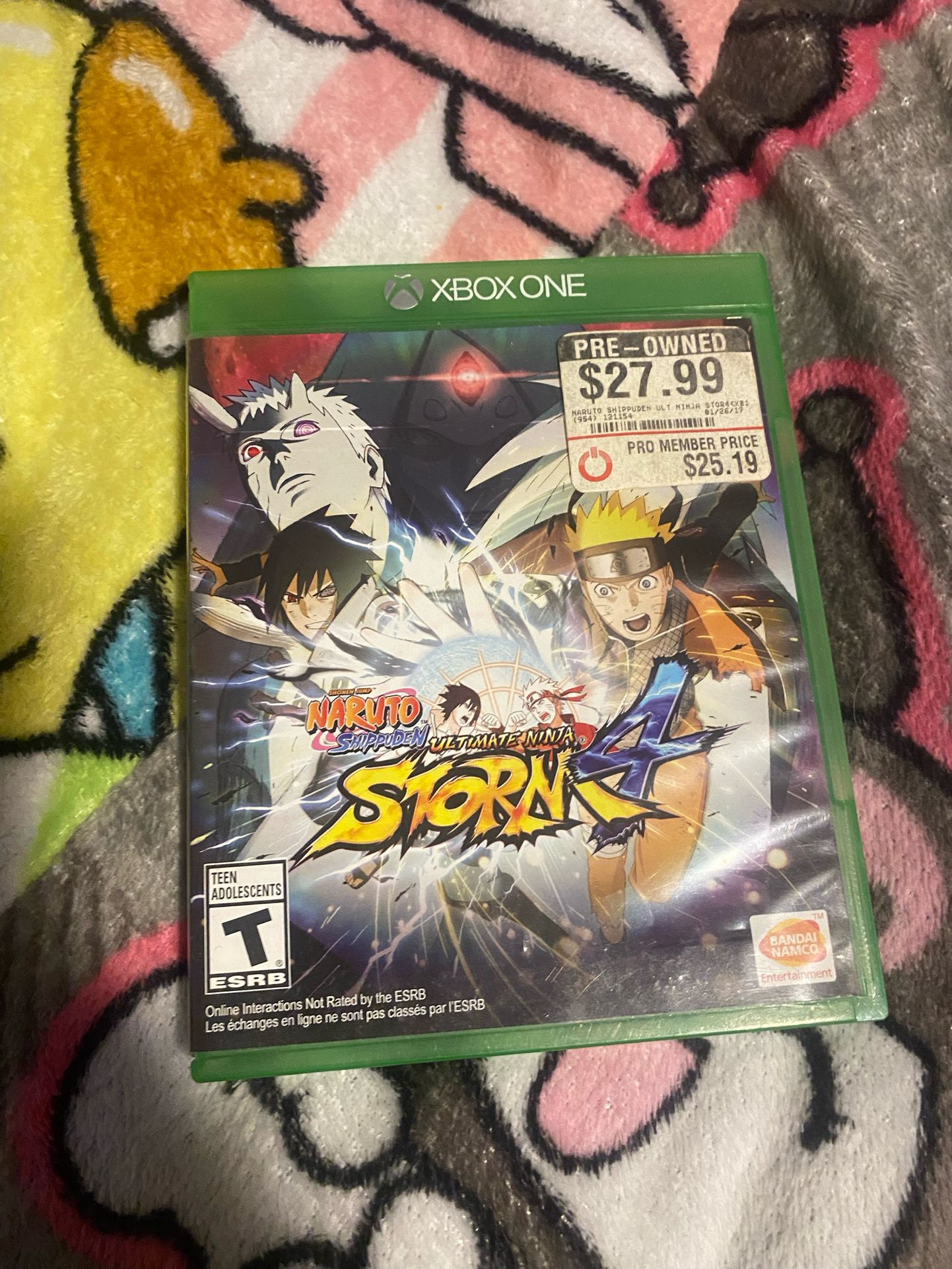 Naruto Xbox 1 game