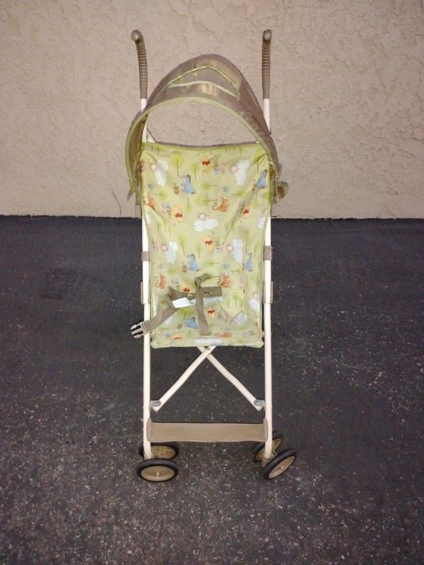 Like New Winnie The Pooh And Friends Baby Stroller