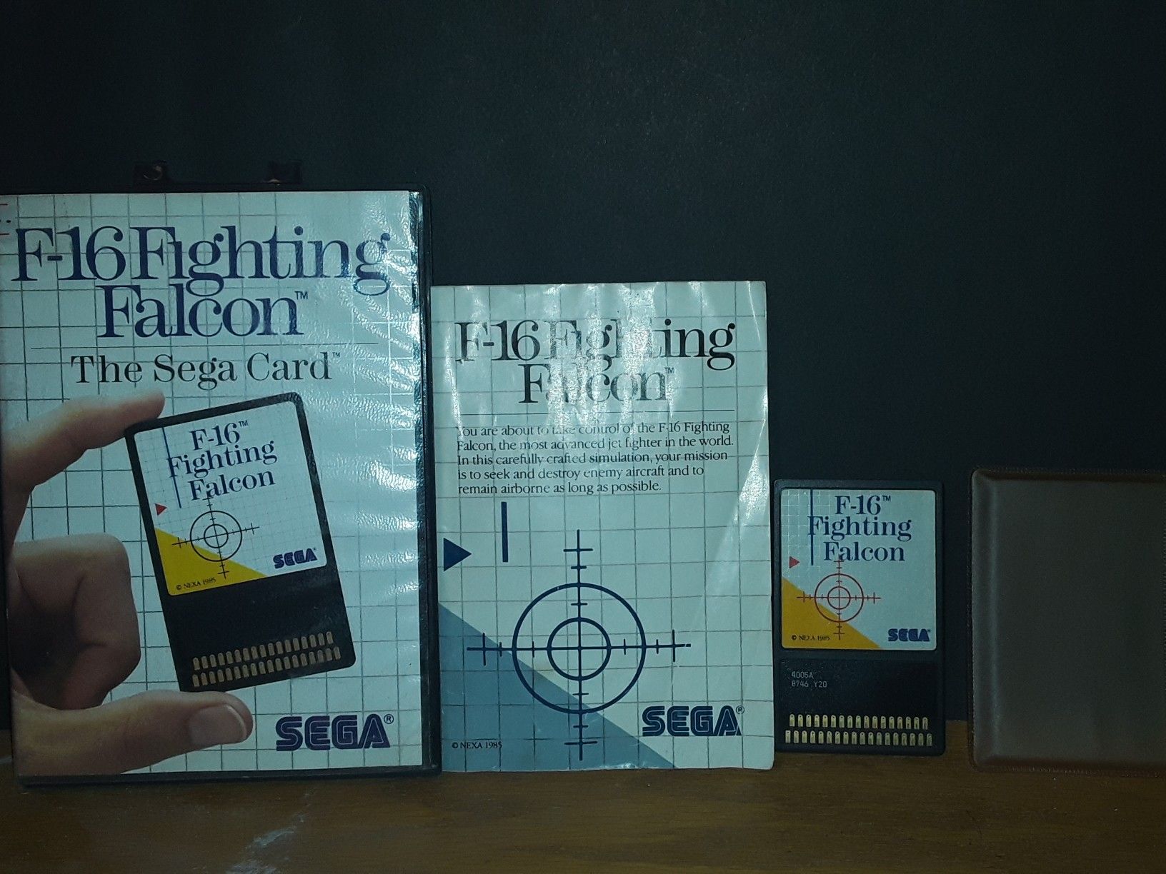 Sega Master System (F-16 fighting falcon)