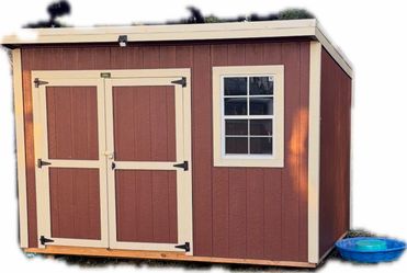 8x10 Amish built shed