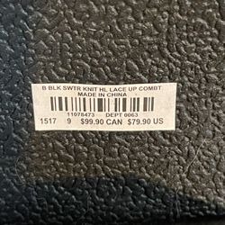 Knee High Boots Size 9 Only Worn Twice 