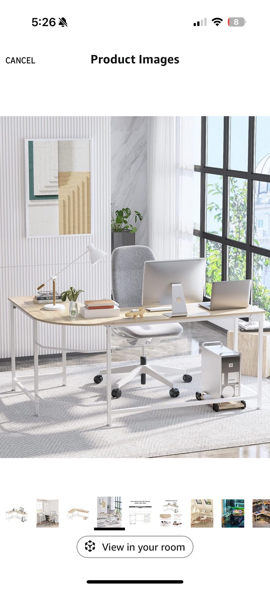 L Shaped Desk 