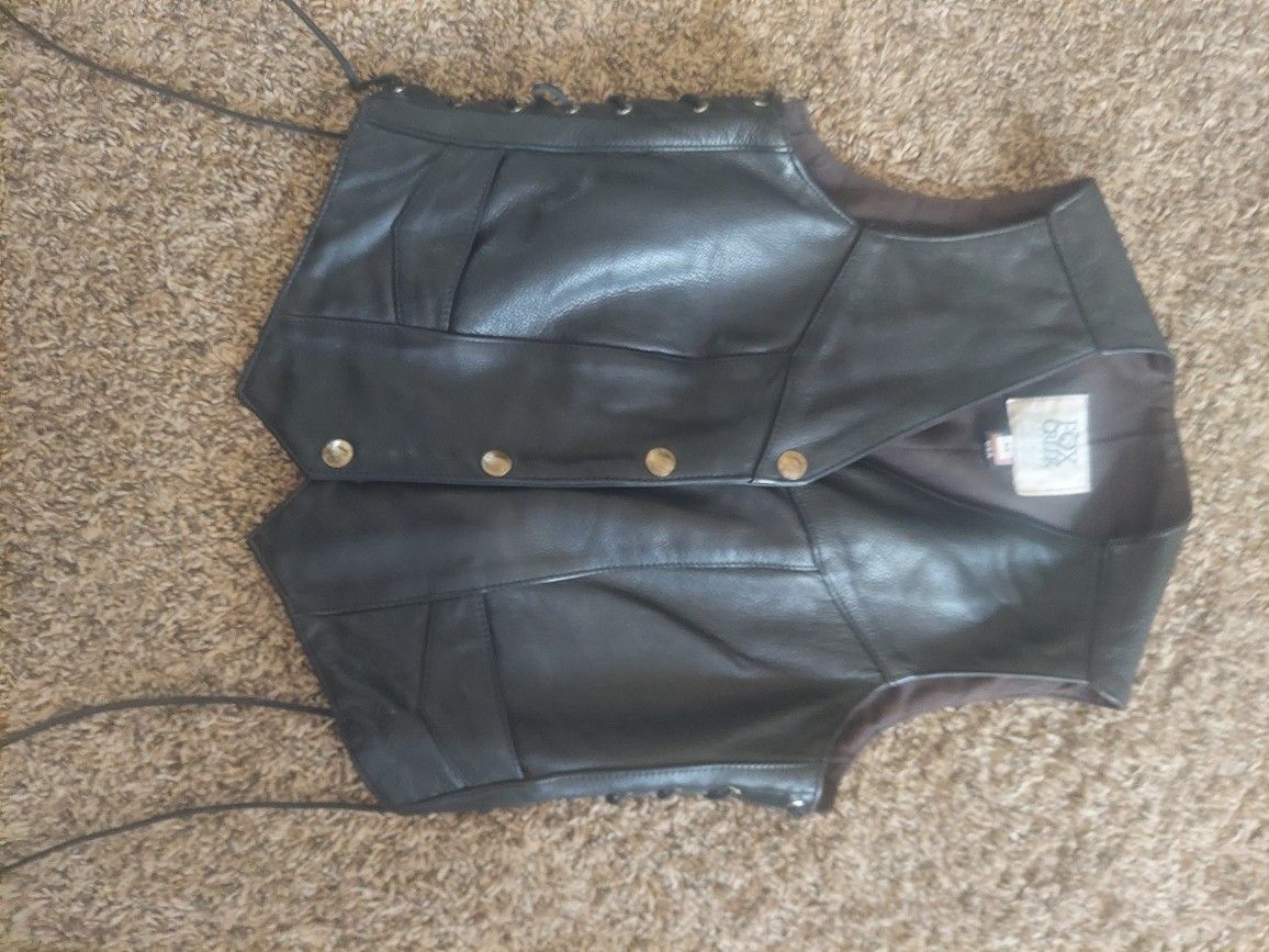 Leather Vest
