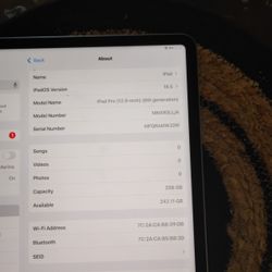 IPad Pro 12.9 6th Gen 