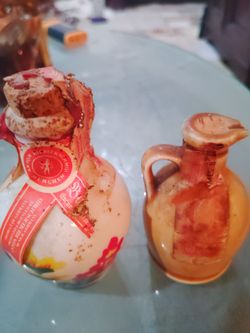 Vintage decanters