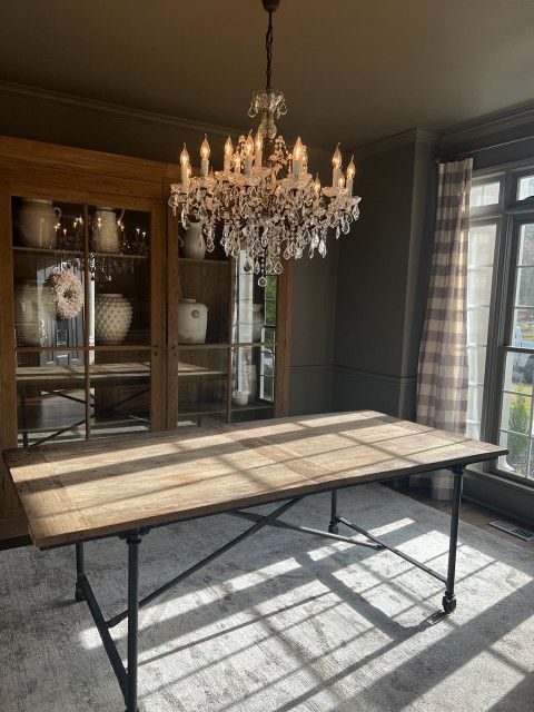 Restoration Hardware Flatiron Dining Table