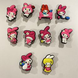 Hello kitty my melody Croc Charms 