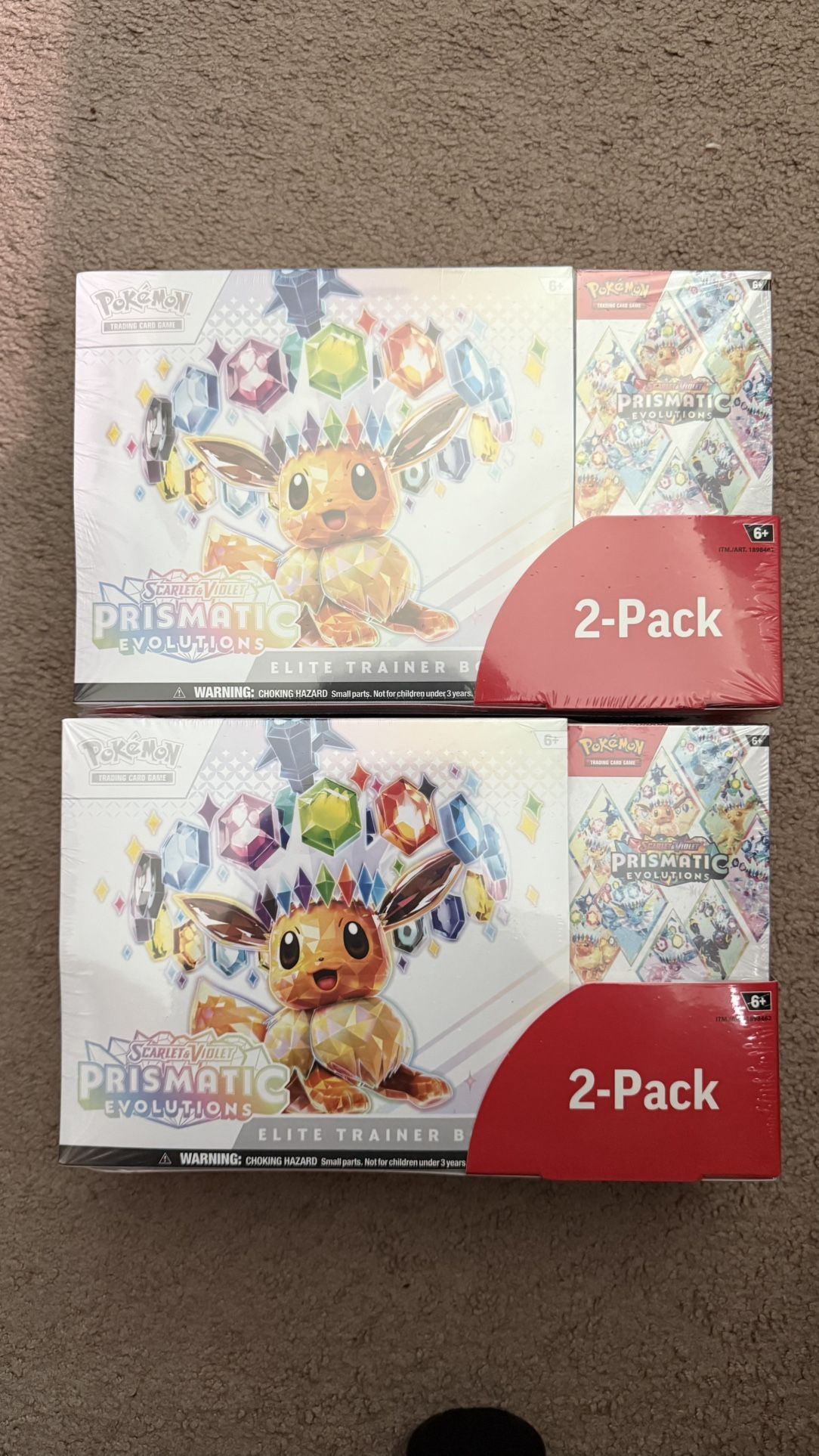 Pokémon Prismatic ETB + Booster Bundle