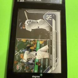 2025 Topps NOW Aaron Judge/Babe Ruth MLB #40 Degree GEM Mint 10