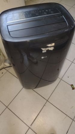 LG Portable Air Conditioner Black