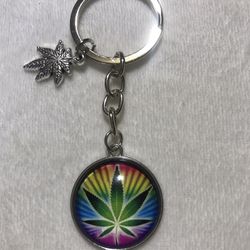 Marijuana Key Chain