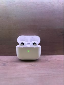 Apple AirPods Gen 3 w/ Charger + Box + Case $50