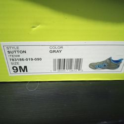 Eddie Bauer Gray Sutton Sandals. Women. 9M. MIB. $25 OBO 