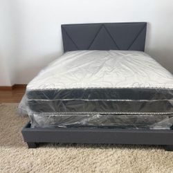 🚨Brand New Queen Bed Package On Sale Now!