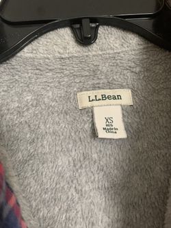LL Bean Womens Button Down Shirt With Fleece Lining Thumbnail