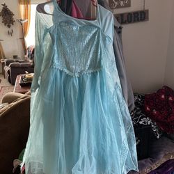 Elsa Dress Size 9-10 