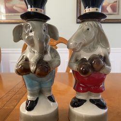 Rare, Vintage 1964 Jim Beam Political Decanters