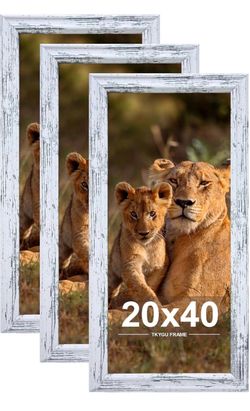 20x40 Picture Frame set of 3