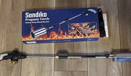 Sondiko Propane Torch branded as a "Heavy Duty Weed Burner
