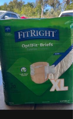 XL Adult Briefs  $10 each 8 packs left