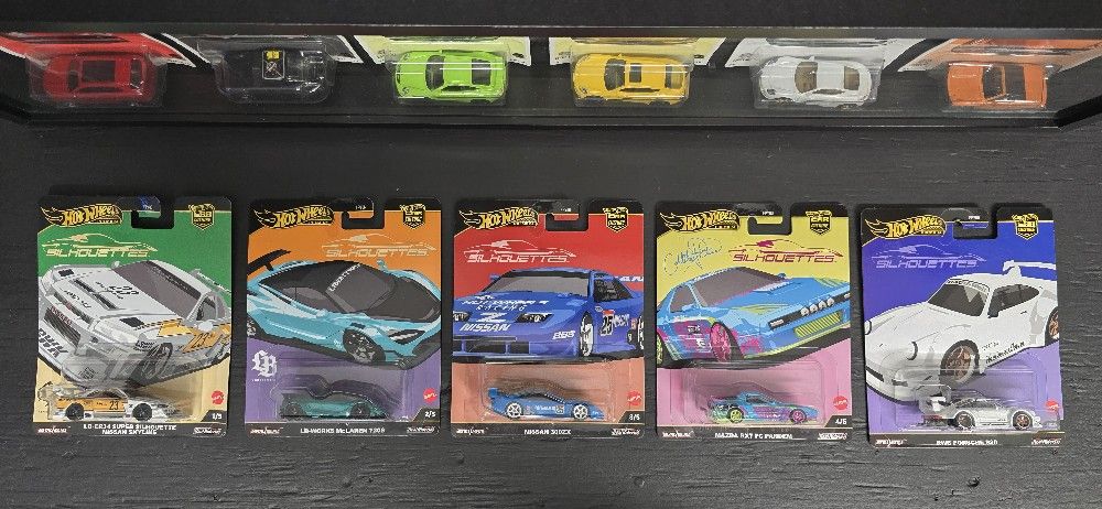 Hot Wheels Car Culture 1/64 2025 Silhouettes G Case Set of 5 FPY86-961G